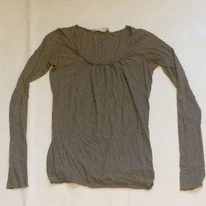 Long Sleeve, Sage, Kenneth Cole Top, XS